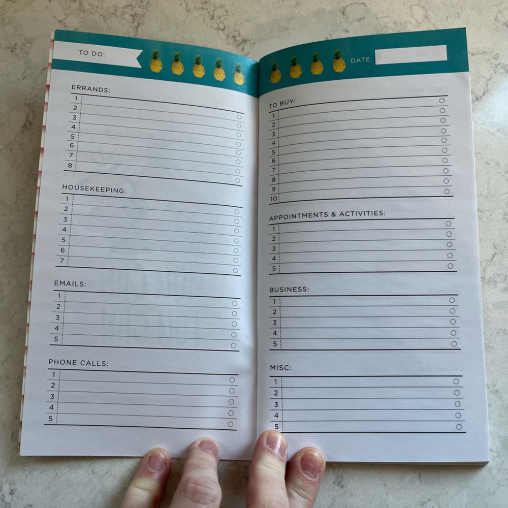 Pink Watermelon Planner - Picture 3 of 7